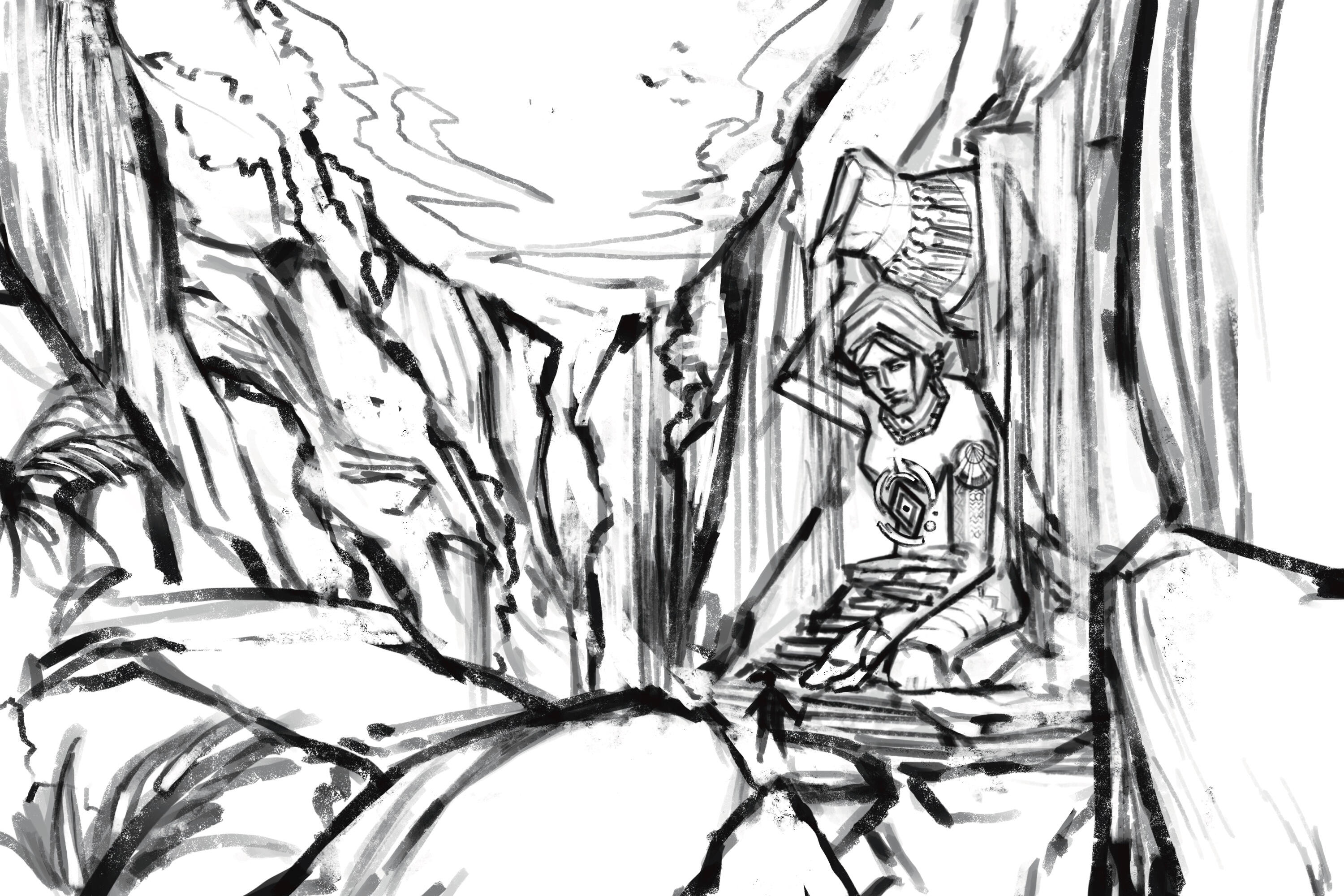 Anito Initial sketch Anito Initial sketch